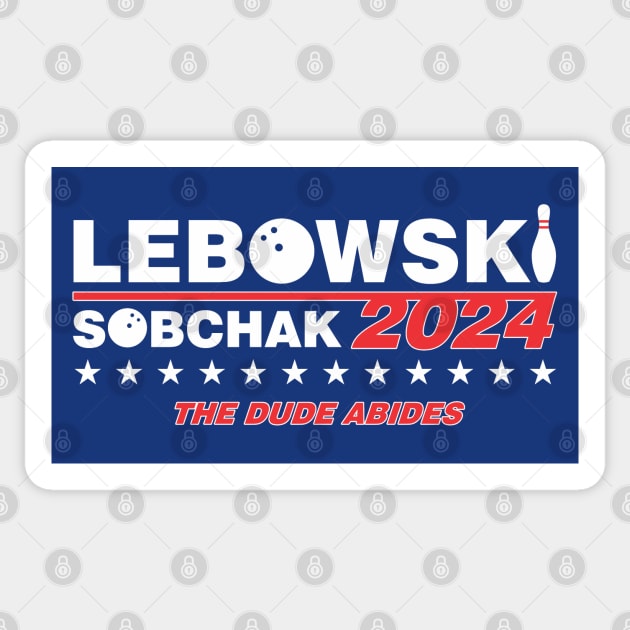 Lebowski Campaign 2024 Sticker by dustbrain